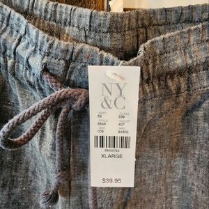 New York & Company Linen Pants NWT XL.Bundle w/ other colors & save on shipping